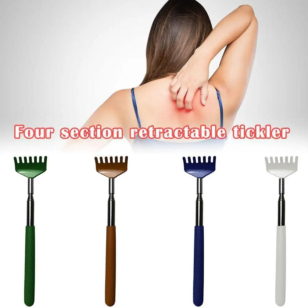 Telescopic Back Scratcher, Back Scratching Massager, Back Scraper Itch Products Kit, Telescoping Health Hackle Extend