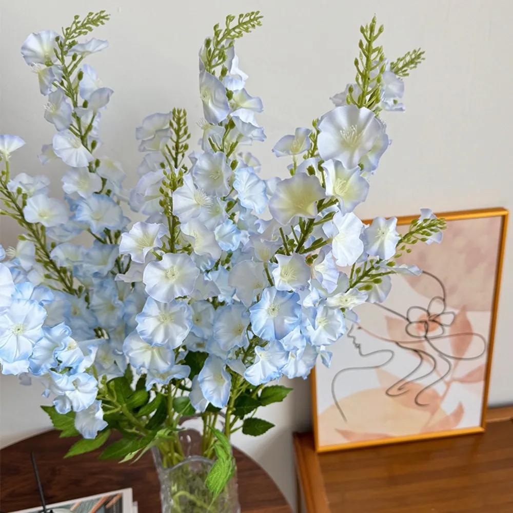 

Artificial Flowers Core Content 2 pronged Artificial Delphinium for Living Room Dining Table Decoration Ideal for Weddings