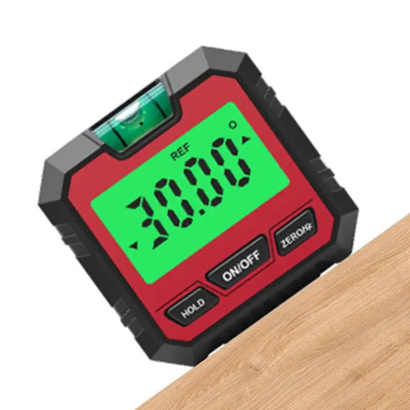 Digital Level Protractor Inclinometer Magnetic Level Angle Meter Angle Finder Level Box Angle Measuring Tool for Carpentry