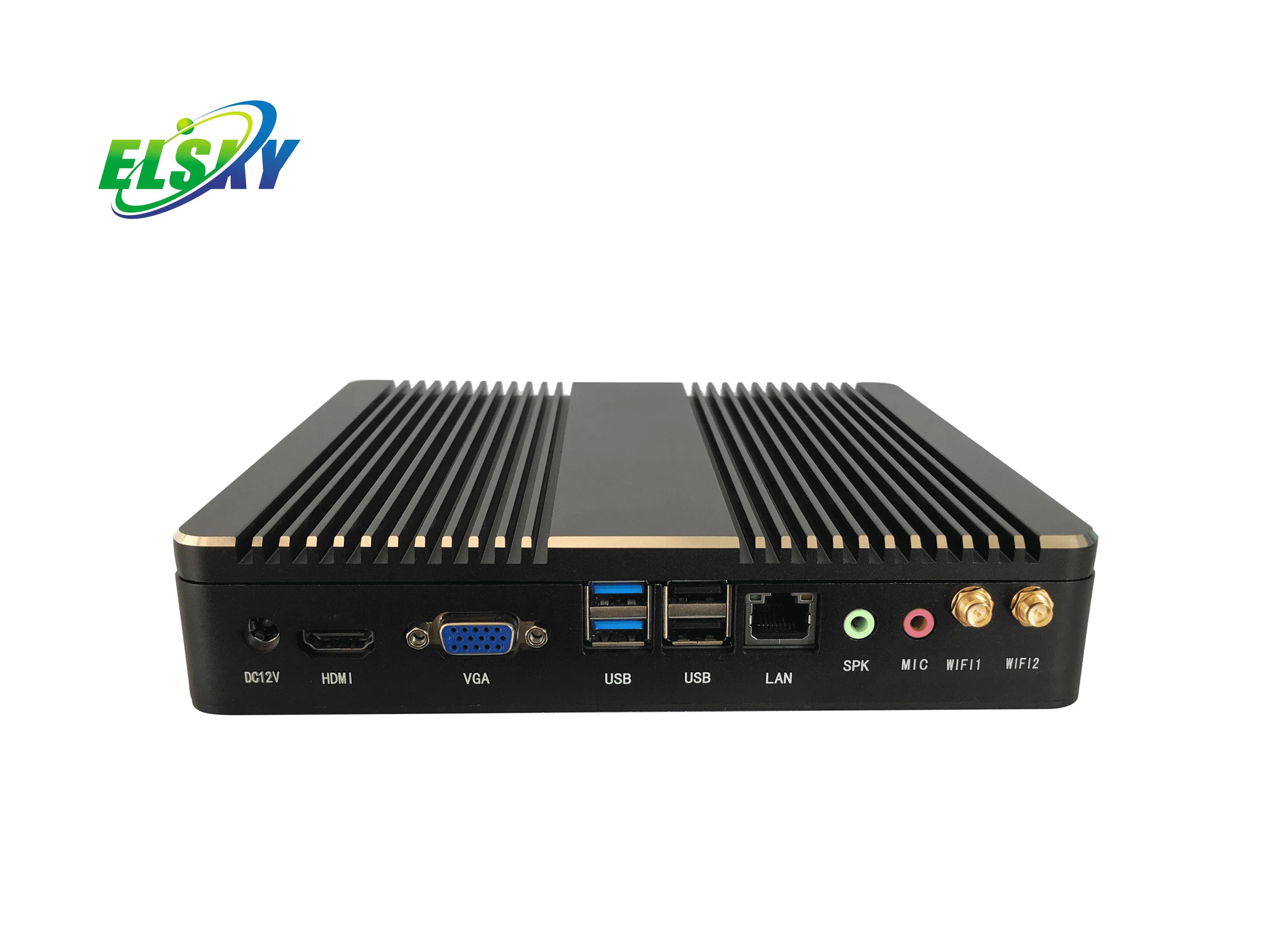 Windows 10 New Mini Computer I5 6th Gen IPC7000A Industrial Micro PC I7-6500U 16GB DDR3 RAM SSD Storage Dual Network Desktop