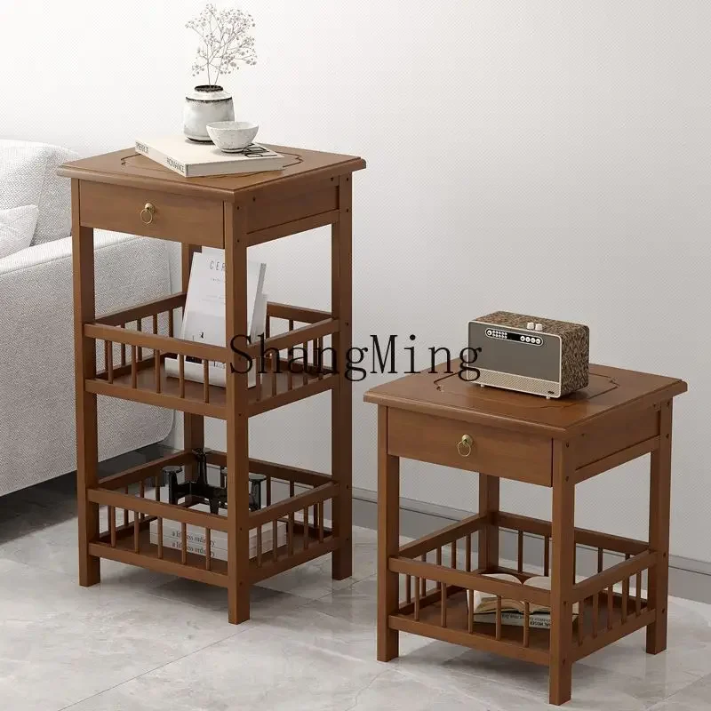 

SM senior sense new home sofa side cabinet small coffee table mahjong table shelf tea cabinet