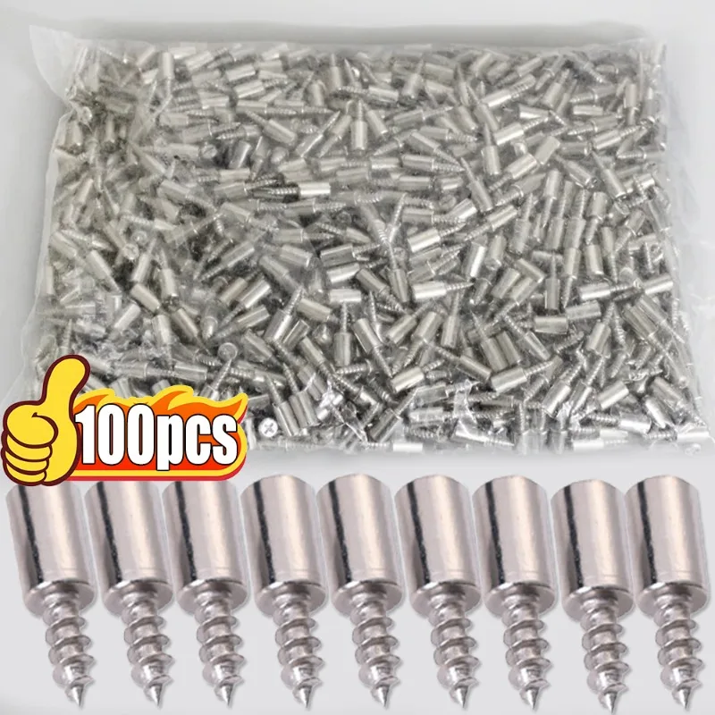 Screw Partition Bracket Self Tapping Screw Layer Plate Holder Wardrobe Septum Brackets Fixed Screw with Non-Slip Sleeve Hardware