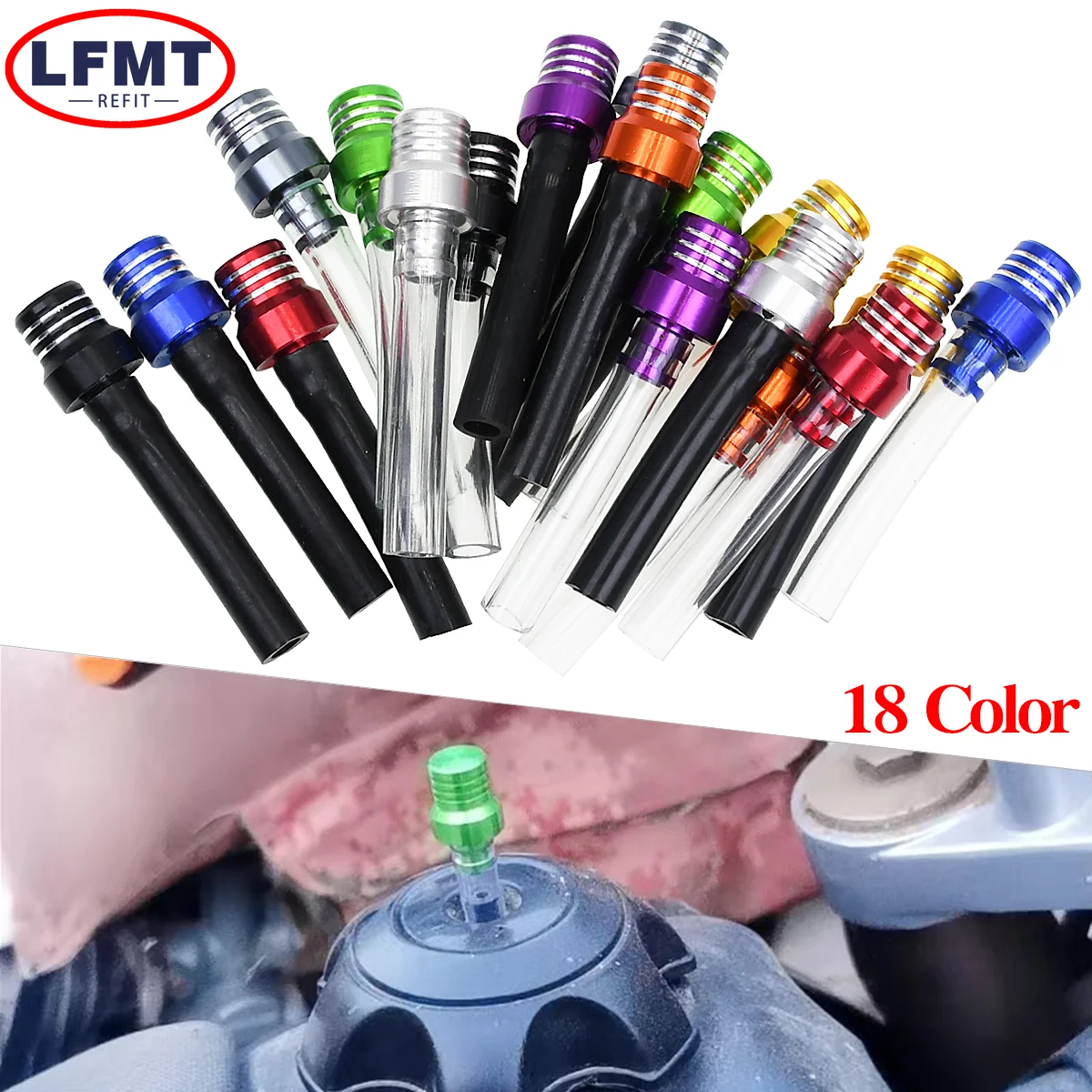 Aluminum Fuel Tank Gas Cap Vent For Dirt Pit Bike Motorcycle ATV Quad Motorcross CRF KLX YZF For KTM EXC HONDA CRF Yamaha YZ WR