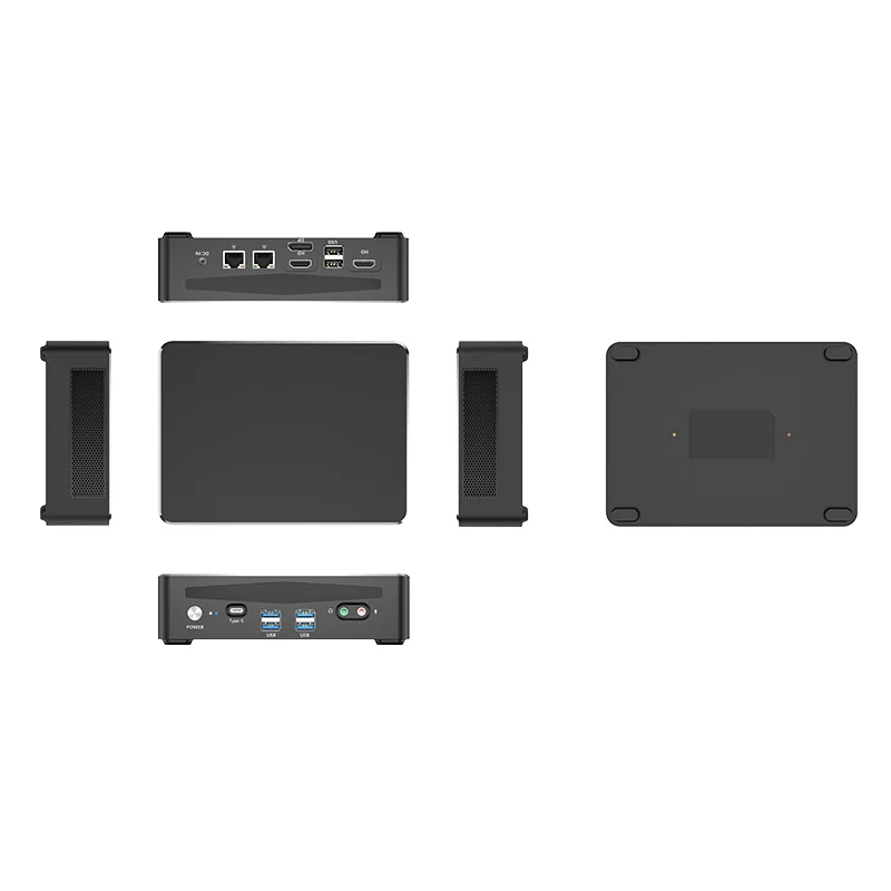 Potente computer desktop con display triplo Core i9 13900H i7 13700H Windows 11 Pro DP/HDMI/USB-C, supporto doppia LAN 8K/4K