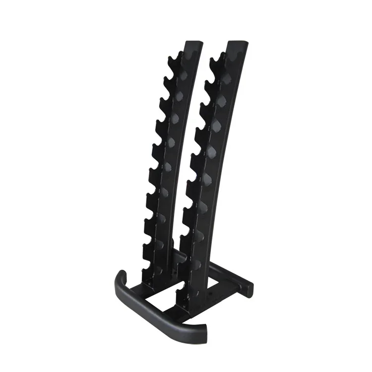 Manufacturers hot selling household 10 pairs of vertical A-frame household dumbbell storage rack Home Dumbbell Storage Rack