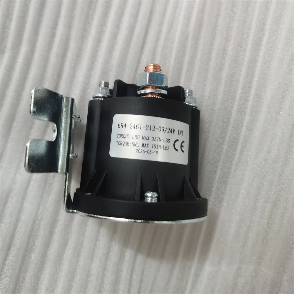 24V DC Contactor 200A Solenoid Relay 4 Stud IP67 Waterproof Heavy Duty for Electric Forklift Hydraulic Pump Material Handling