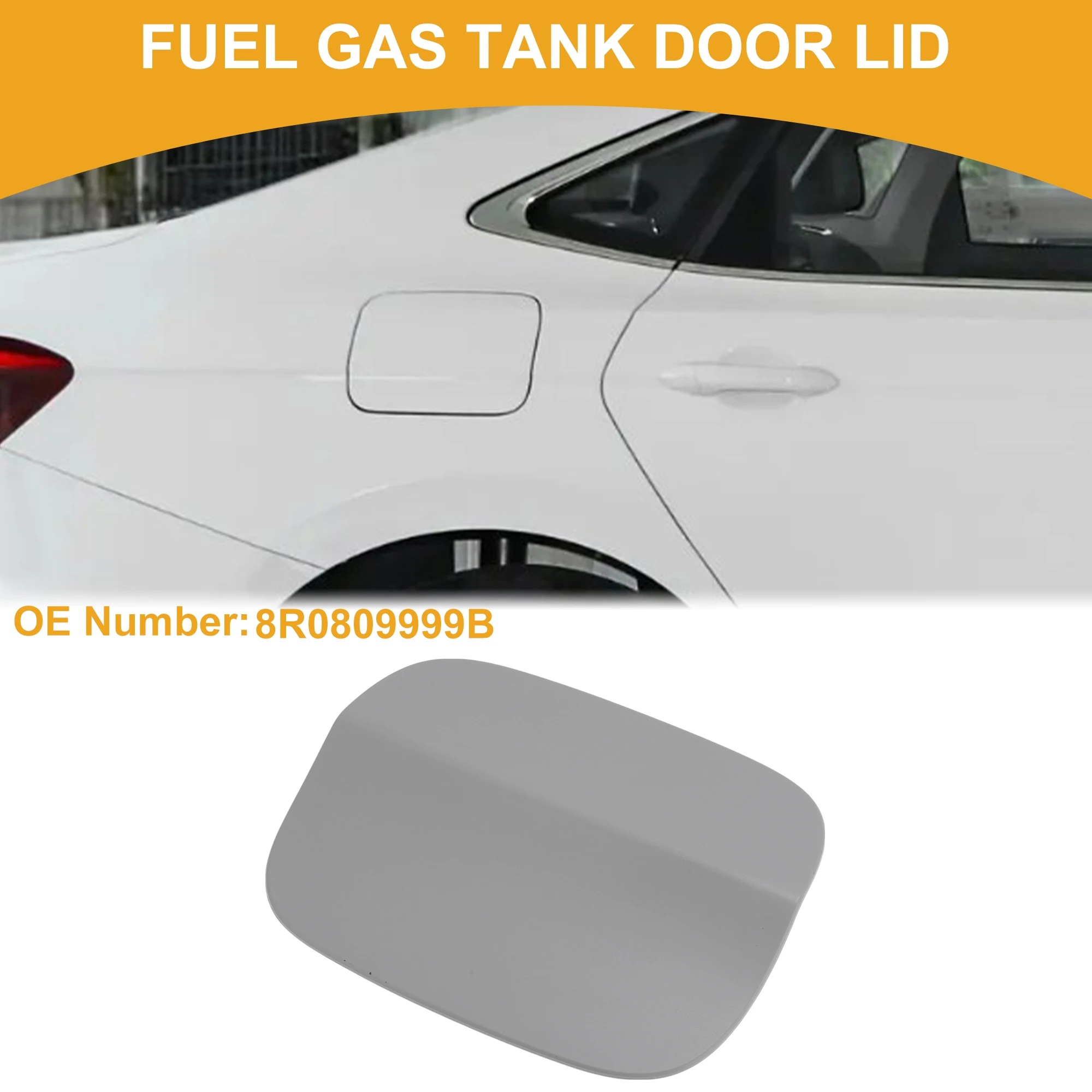 

Крышка дверцы топливного бака UXCELL для Audi Q5 2010-2016 Тип зажима No 8R0809999B Праймер ABS