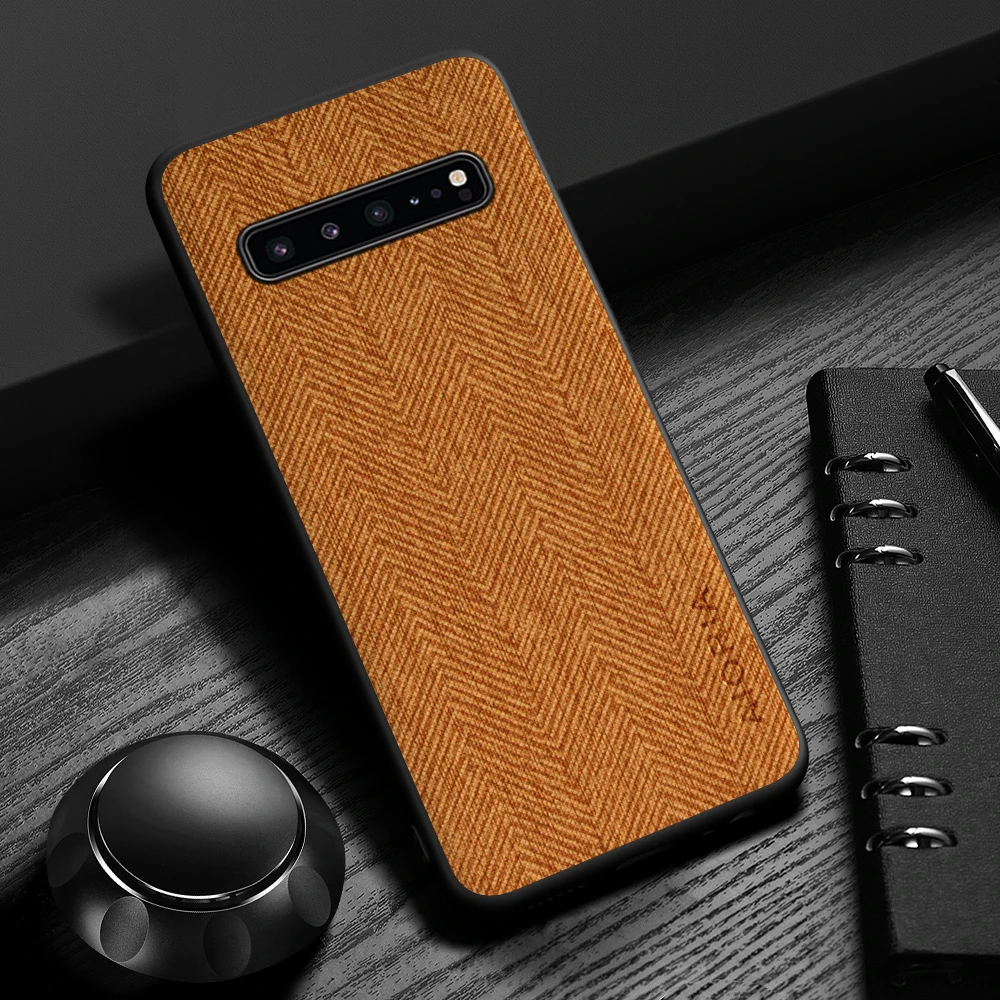 Case for Samsung Galaxy S10 Plus Lite 10X Design Simple, Lightweight, Durable Leather wood grain cover for Samsung Galaxy S10e