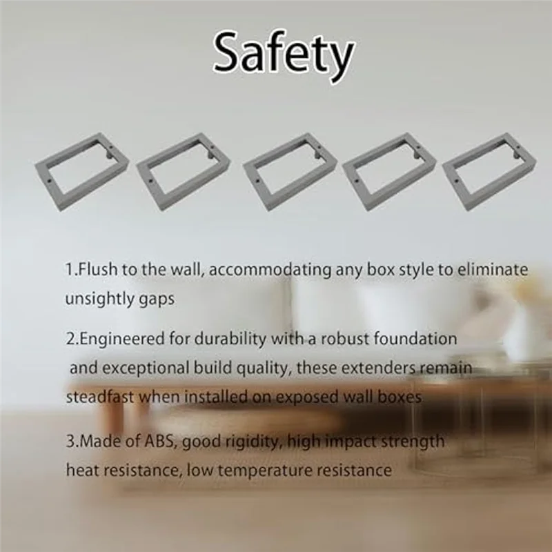 Most-1/2 بوصة صندوق مخرج عصابة واحدة موسع-حلول موسع الصندوق الكهربائي لمفاتيح ومنافذ صندوق المخرج الكهربائي