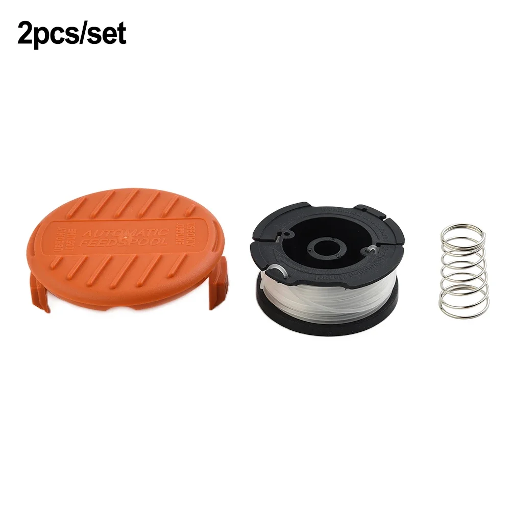 Conjunto de Linha de Tampa de Carretel de Cortador de Grama para Black & Decker Número de Substituição: 385022 02 385022 -03 90624846 A6481 90626046 242885 -01 1