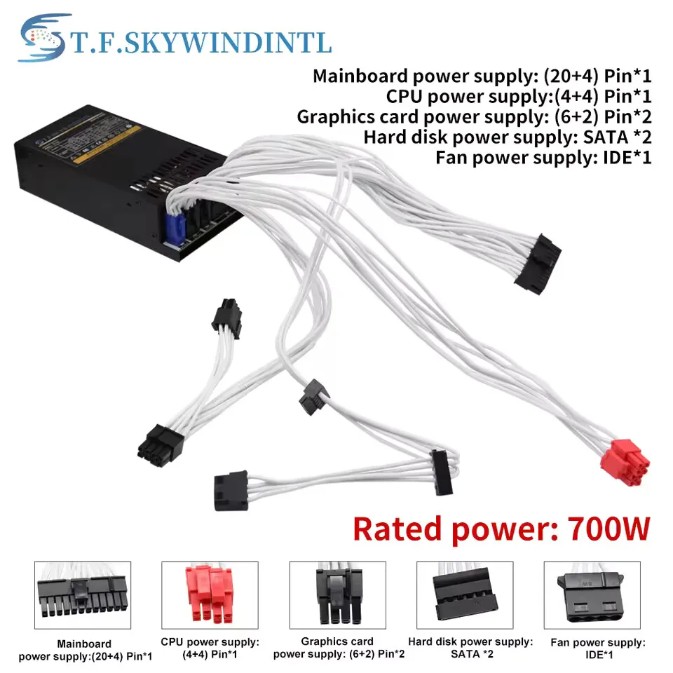 Fuente de alimentación de 550W - Flex Atx Power Supply 600W 1U reseña y precio