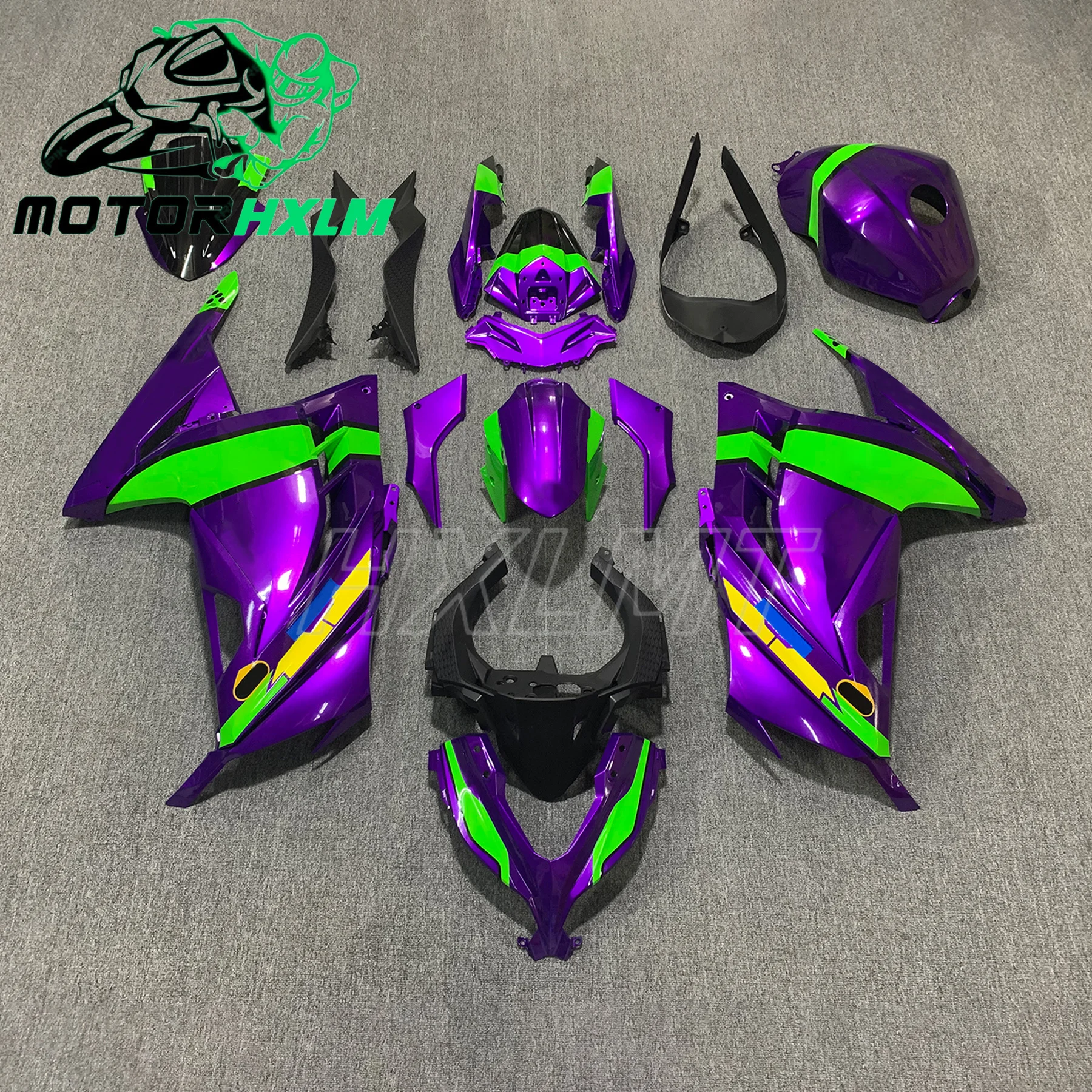 new for Kawasaki Ninja250R Ninja300 2013-2017 Multi-Color Bodywork fairing kit Fairing and 2014 2015 2016 ABS Plastic