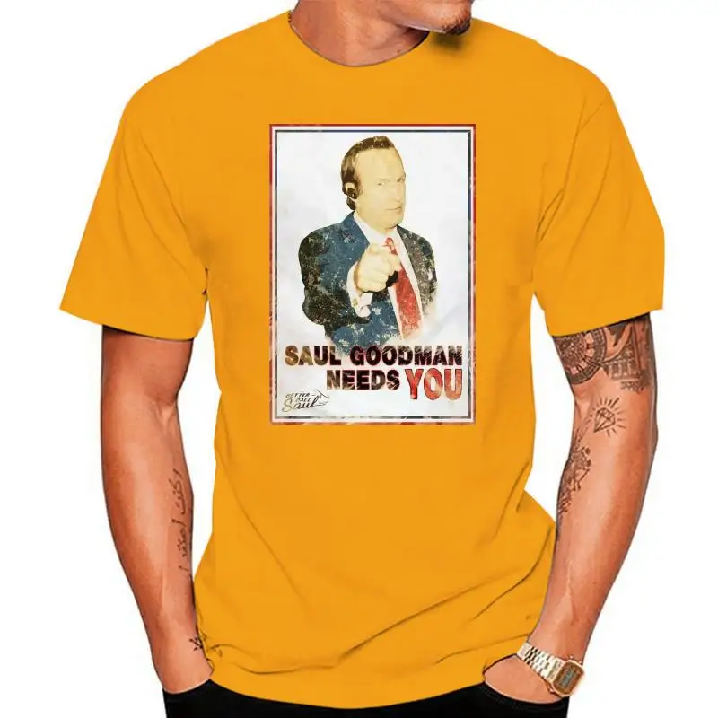 Official Better Call Saul Saul Goodman Needs You T Shirtharajuku Streetwear Shirt Menmike Tv