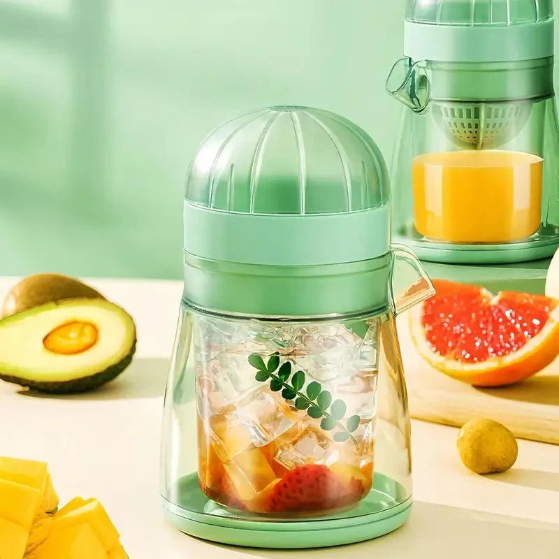 New Hand Rotation Press Juicer Fruit Squeezer Machine Tool Portable Lemon Juicer Mini Fruit Juicer Manual Kitchen Accessories
