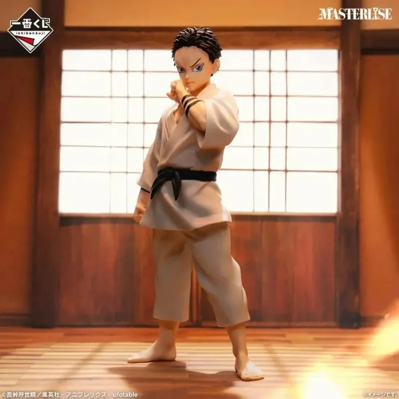 

100% Original Bandai Kimetsu No Yaiba Agatsuma Zenitsu Kaigaku Akaza Anime Characters Model Toys Collection Series