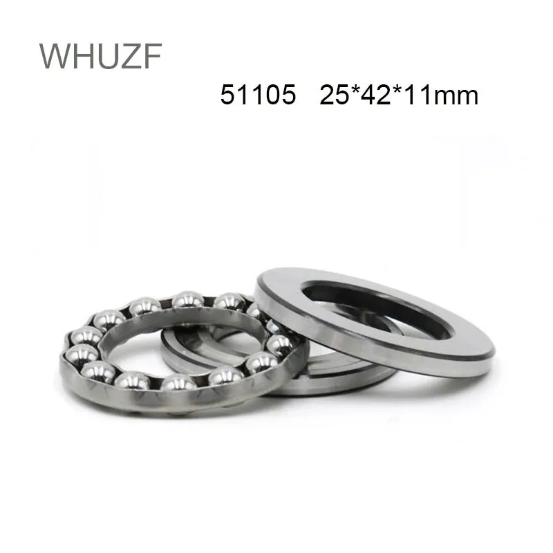 

WHUZF Free Shipping 10pcs 51105 Thrust Bearing 25x42x11 mm ABEC-1 ( 10PCS ) Axial 51105 Thrust Ball Bearings 8105 2022 Hot Sales