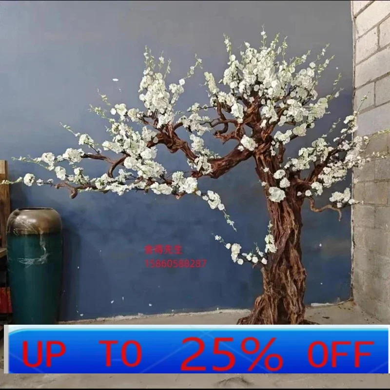 

LTT large artificial tree plum blossom tree welcome pine photography props floor ornament