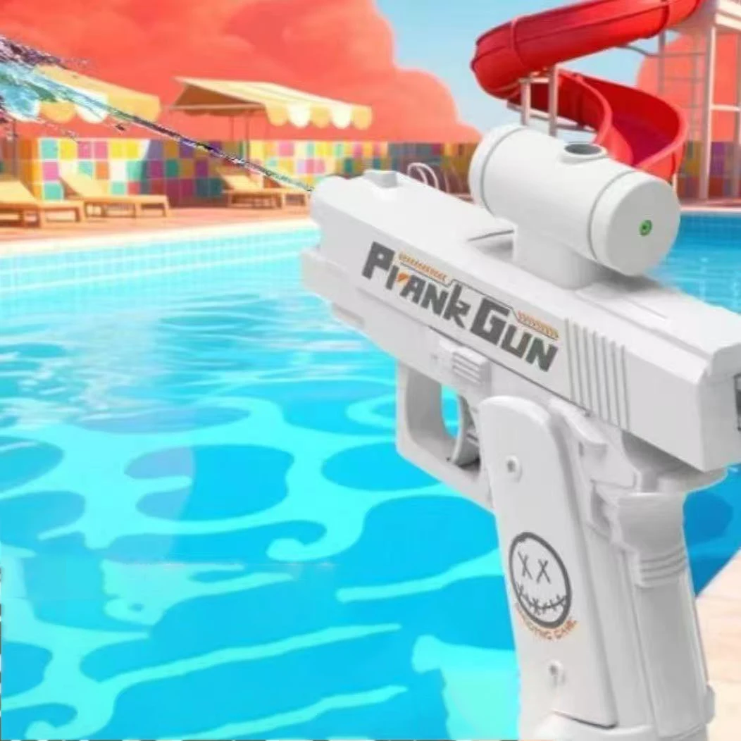 Jouet de pistolet à eau d'été-pulvérisation de farces Double face amusante, blague contre les éclaboussures inversées pour la combat aquatique en plein air, jeu de plage de piscine fraîche