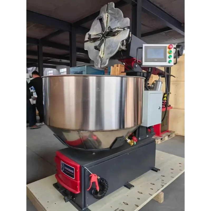 Fully automatic rim polishing machine for rim refurbishment and surface scratch treatment and polishing