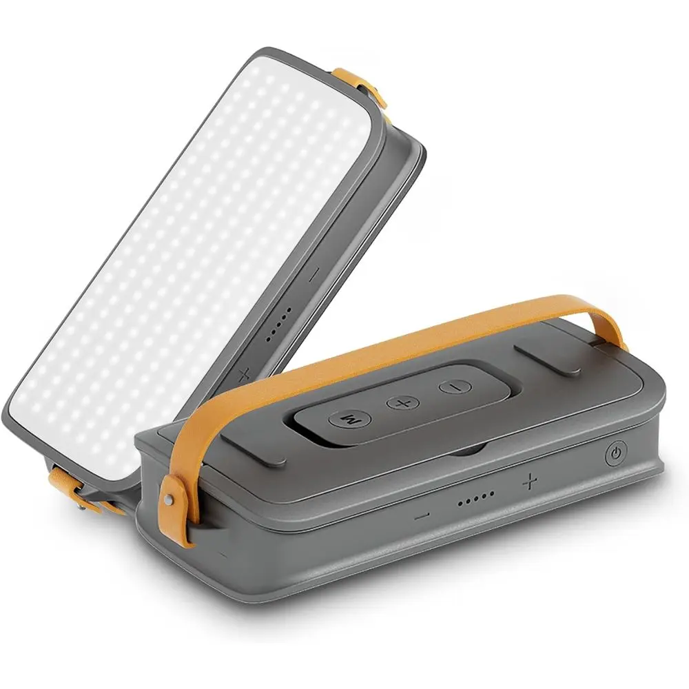 

Портативный светодиодный фонарь для кемпинга 1500 лм, аккумулятор 10000 мАч, 3 режима, кронштейны, магнитное крепление, фонарик, водонепроницаемость IPX4