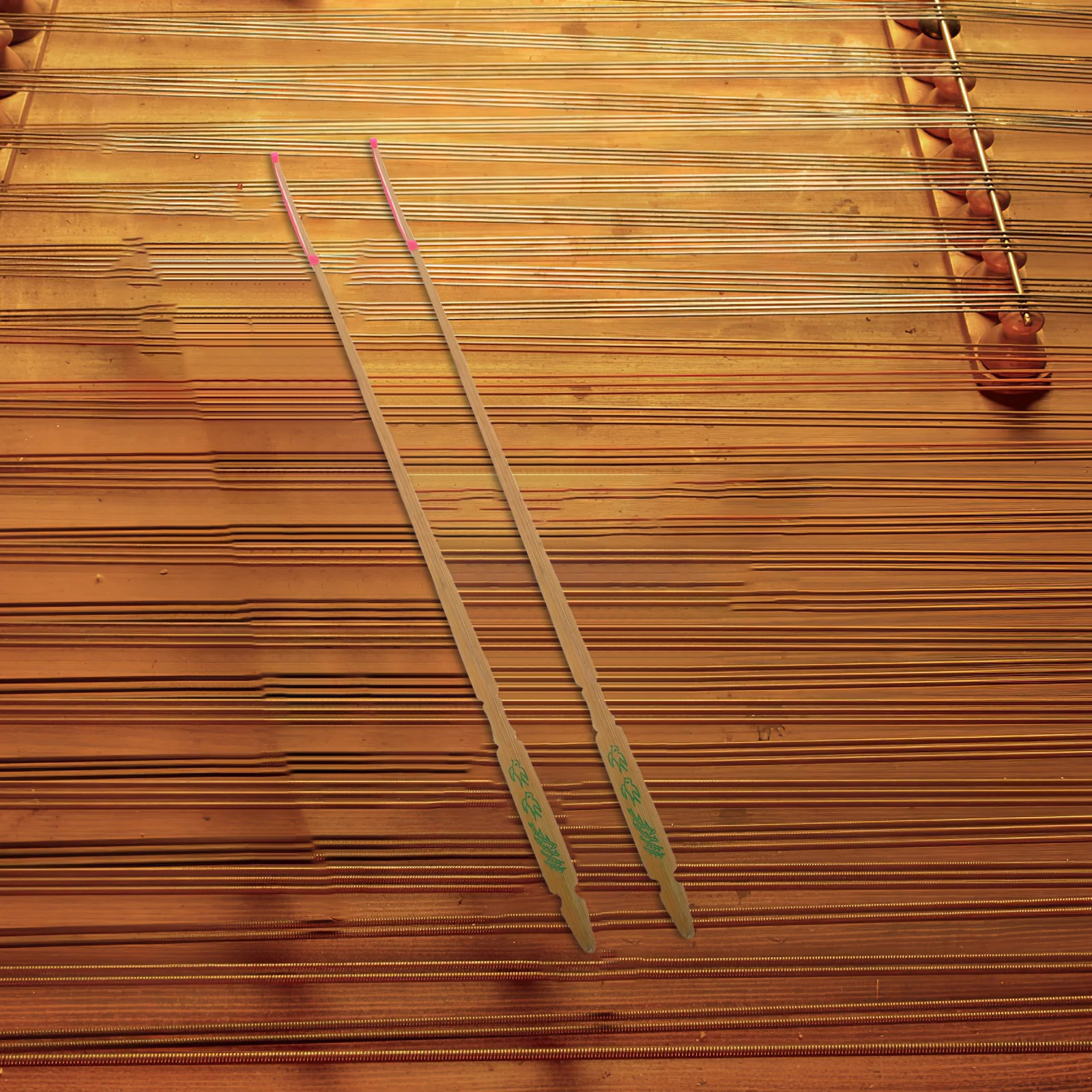 

Professional Yangqin Sticks With Grape Pattern For Music Performance Dulcimer Accessories Instrument Tools