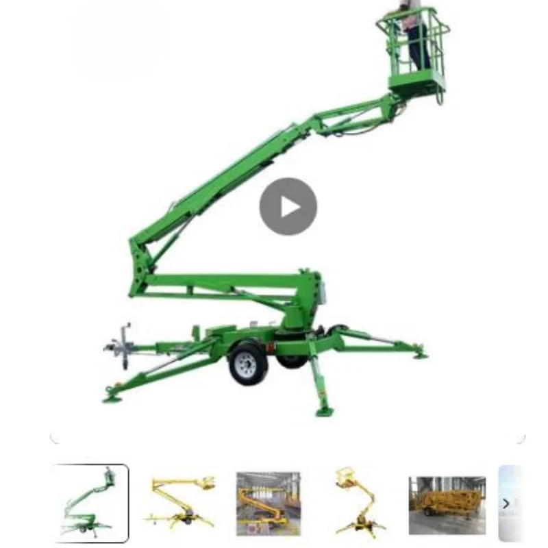 

High Quality Scissor Lift Platform 10-20m Arm Rotate 360 Degree Spider Boom Lifting Platform Hydraulic Aerial Work Lifting Tool