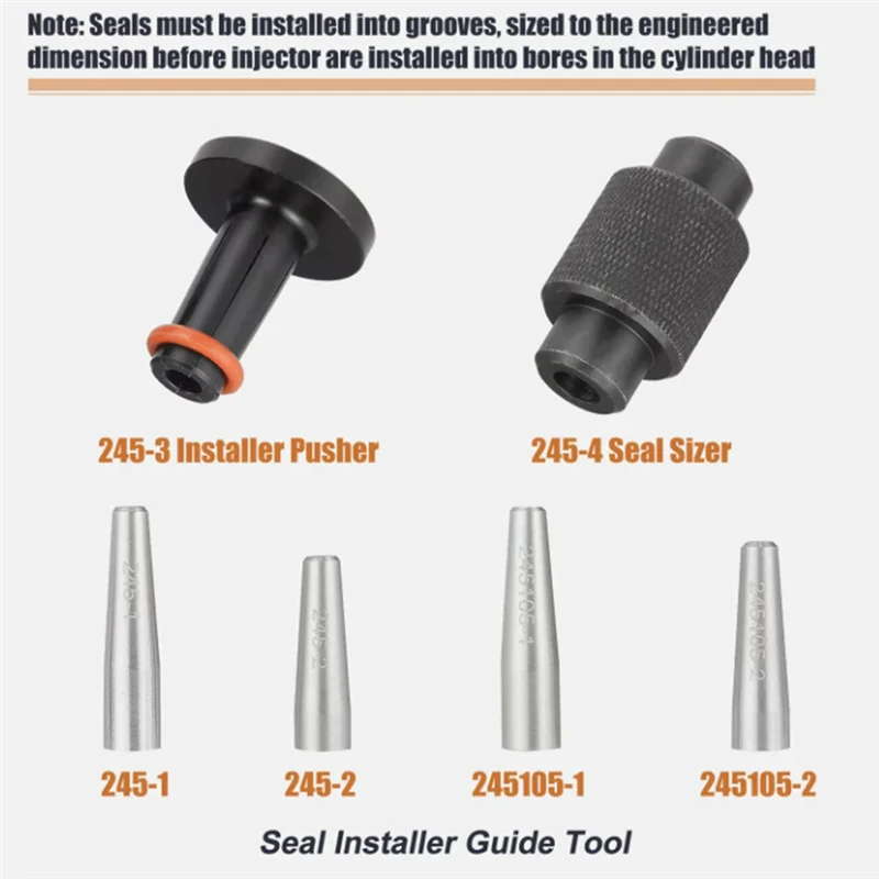 

A20K-GM245 Fuel Injector Seals Tools EN-49245,EN-51105 Or EN-49248 6706 Fuel Injector Rail Assembly Remover Tool