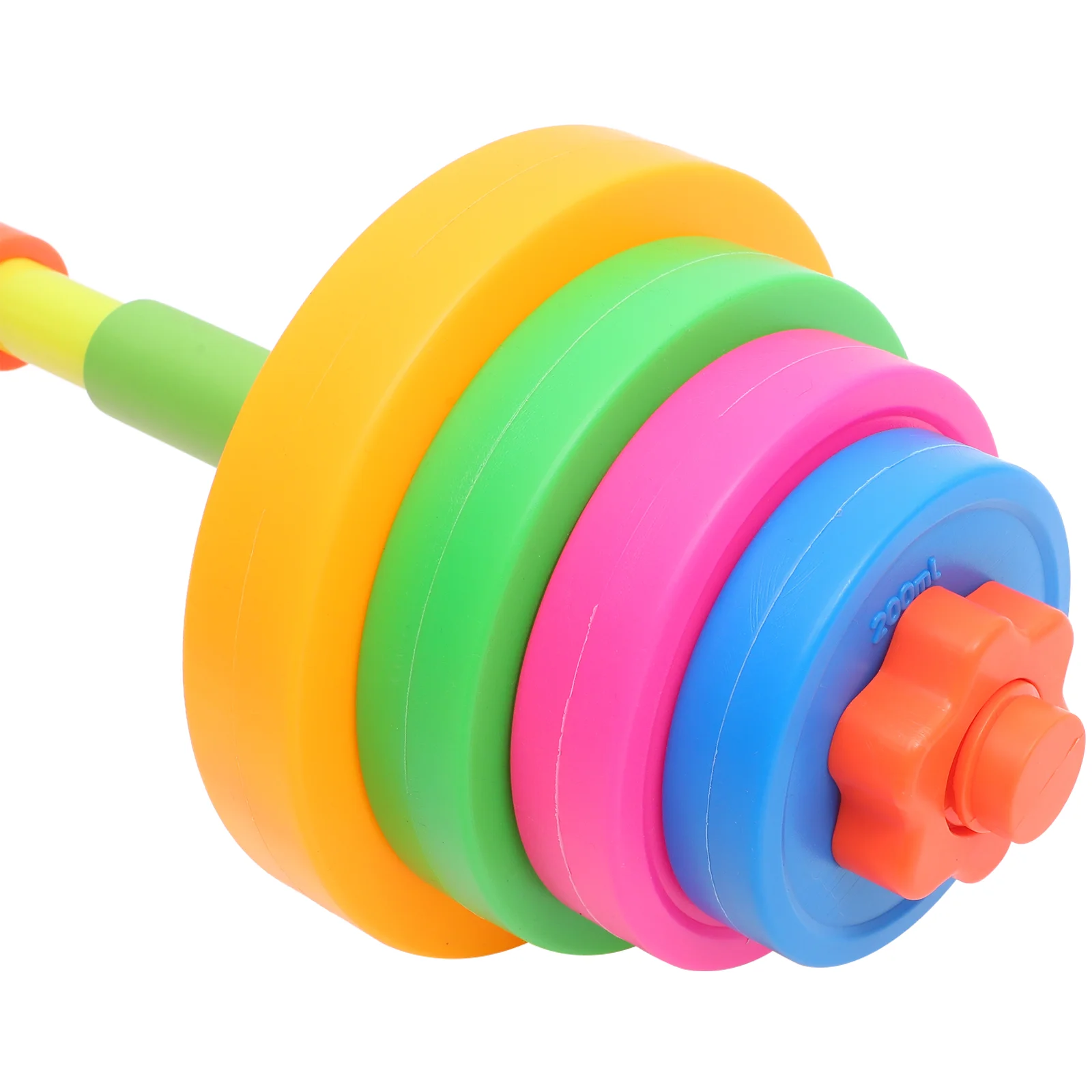 Adjustable Barbell Toys Fitness Dumbbell Play Plastic Children Barbells Kids Weights