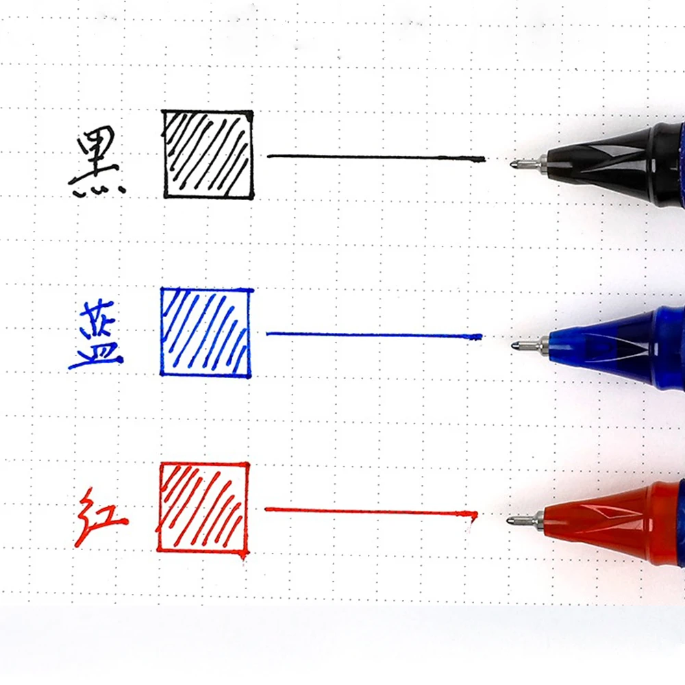3/6pcs Japan Pentel Quick Drying Gel Pens BLN25 Large Capacity Signature Black Red Blue for Writing 0.5mm Office Accessories