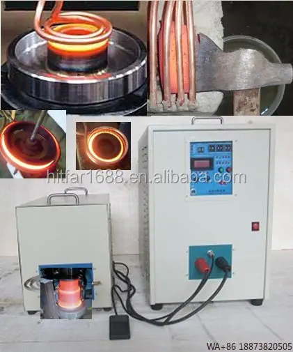 آلة تزوير 80 كيلو وات أوتوماتيكية عالية التردد للتدفئة التعريفي قضيب فولاذي معالجة الحرارة والمعادن #3