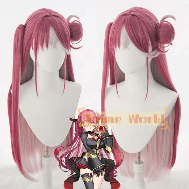 Hololive Virtual YouTuber Houshou Marine Magical Girl holoWitches! Costume Cosplay Wig