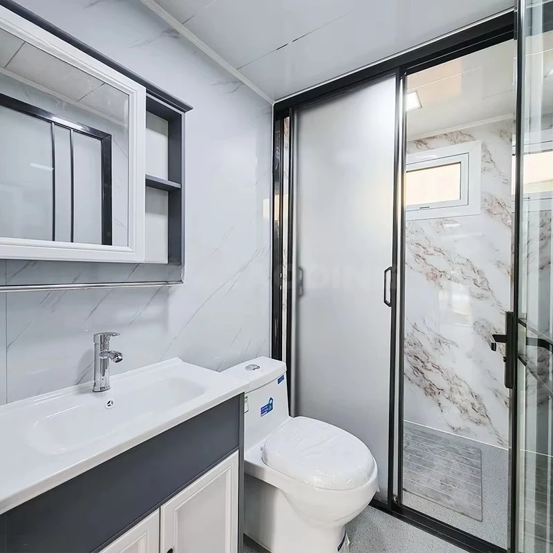 جاهز للشحن منزل جاهز حاوية صينية 3 غرفة نوم وحدة مكتب المنزل أسعار فاخرة حاويات قابلة للتوسيع منزل جاهز