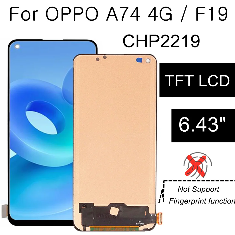 تقرير ونصيحة حول شاشة LCD لجهاز OPPO A74 4G CPH2219