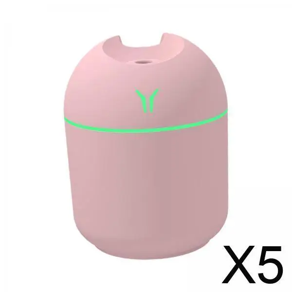 المحمولة USB الهواء المرطب 250 مللي منضدية صغيرة ضباب الناشر هادئة ليلة ضوء ديكور للمنزل مكتب غرفة الحضانة