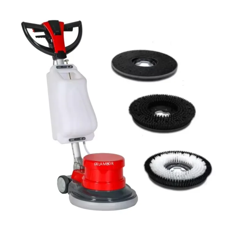 2025 Professional Manual Single Disc Floor Scrubber 154rpm/min Multifunctional Single Disc Floor Scrubber For Commercial