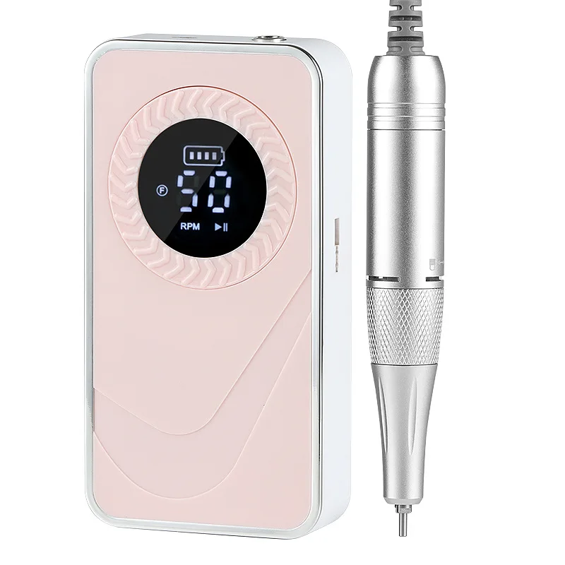 Professional Nail Removal Drill, 50000RPM Low Noise Rechargeable Portable Electric Manicure Tool