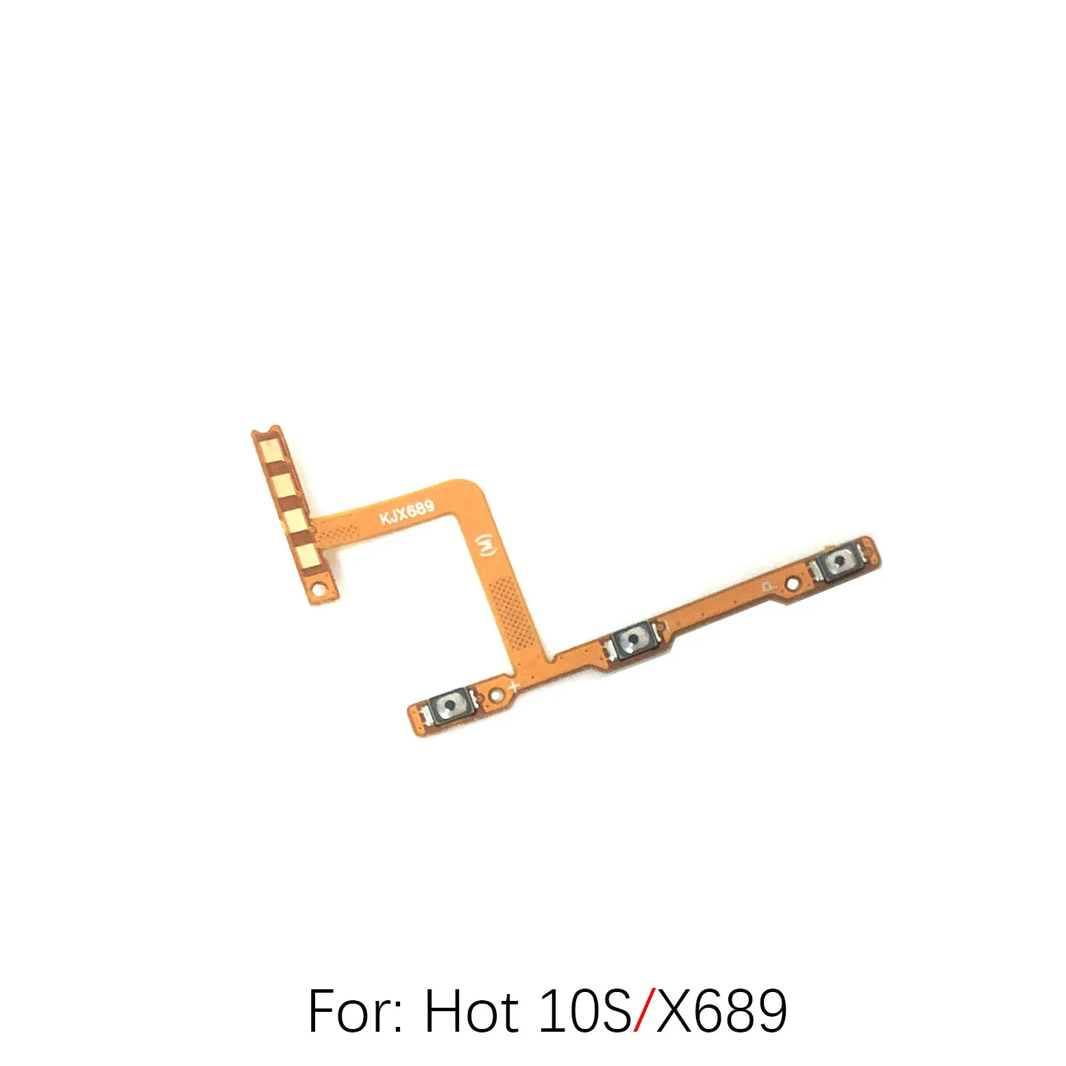 Kabel Flex tombol daya Voulme untuk infinix Hot 10 Hot10i Hot10s Hot11 Hot12 tombol samping X682 X658B X689 X675 X6812 X6817