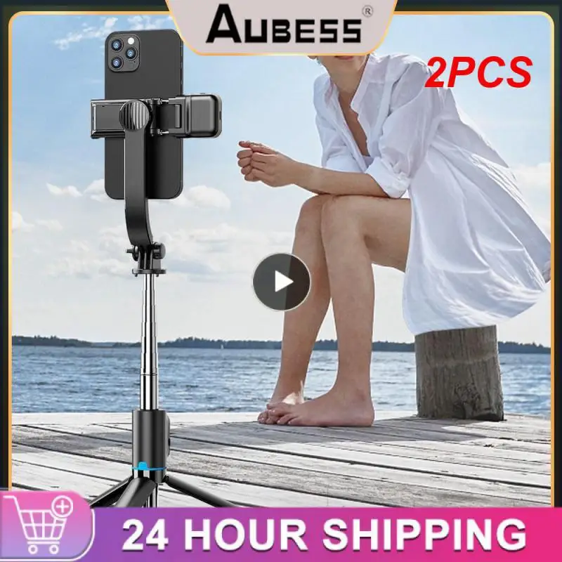 2 шт., беспроводная селфи-палка, вращающаяся на 360 °