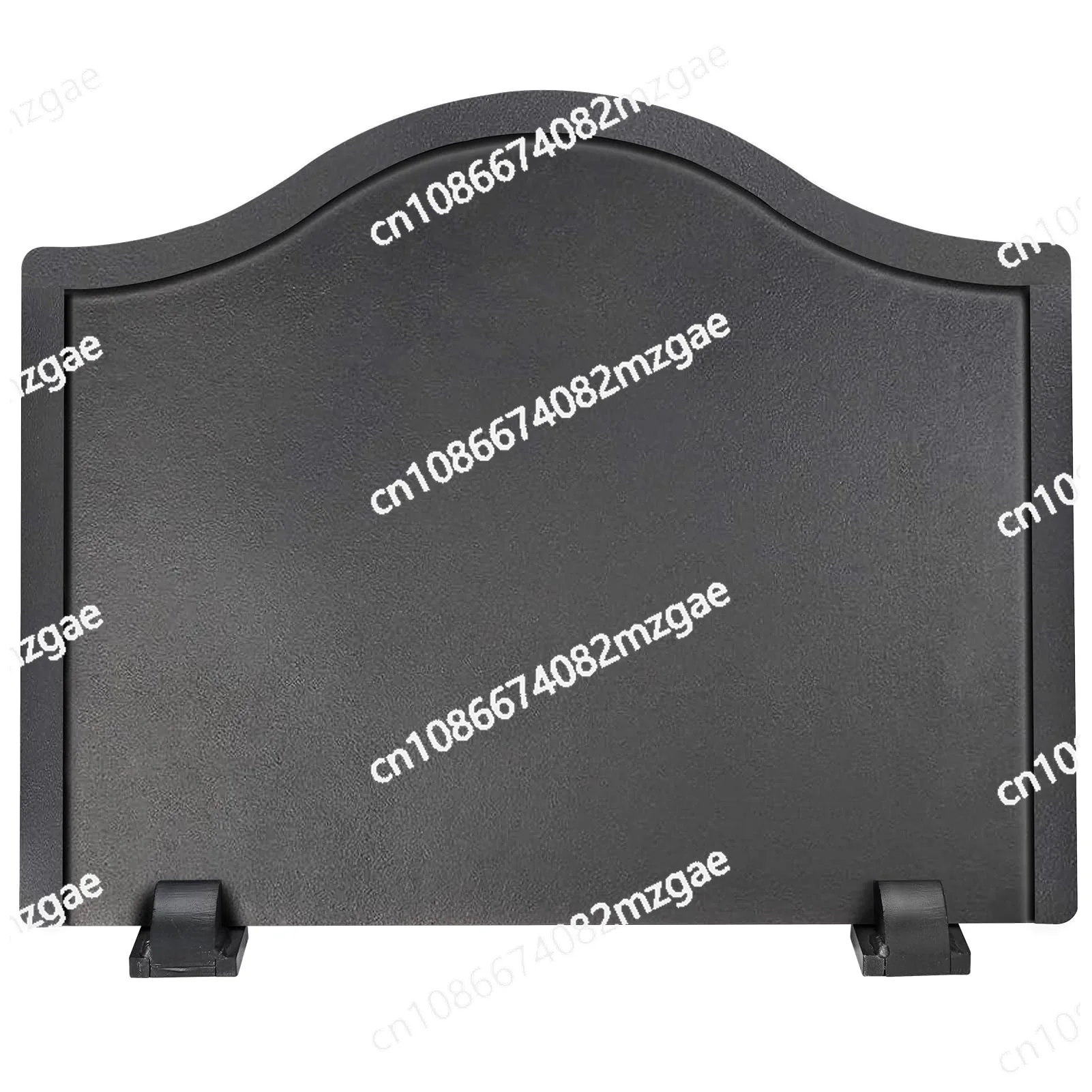 

Firebacks for Fireplace-Iron Fireback with Feet, Heat Reflector, Back Plates, Heat-Resistant Material with Minimalist