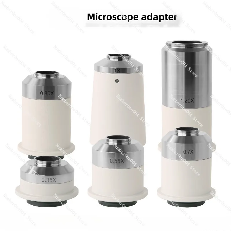 Suitable for Three-way Microscope To C Interface TV Adapter 0.35x0.55x0.7x0.8x1x1.2x