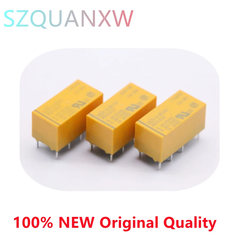 

10PCS Relay DS2Y-S-DC5V DS2Y-S-DC12V DS2Y-S-DC24V 8Pin DS2Y S DC5V 12V 24VDC 0.3A 125VAC Two opening and two closing