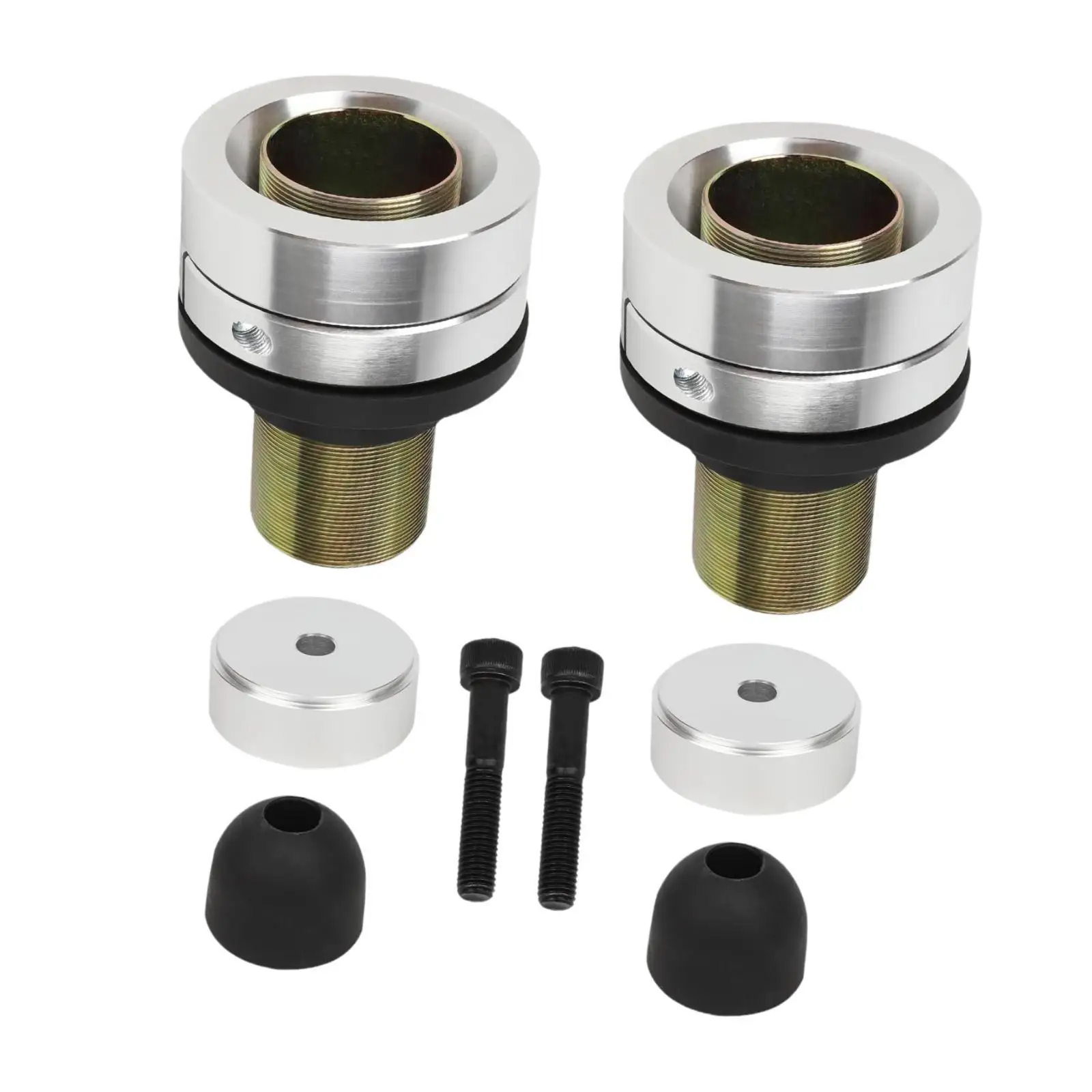 Front Adjustable Coil over Spacer System Premium Metal Easy to Install Replaces