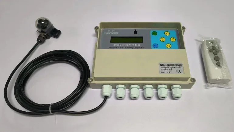 New Wind Speed Two-axis Sun Tracking Controller Light-controlled Two-axis Sun Tracking Control