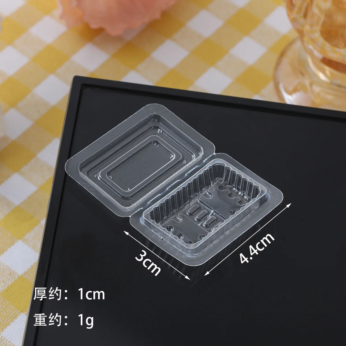Simulatie Mini Fast Food Box Wegwerp Afhaallunch Verpakking Model Poppenhuis Miniatuur Prop Home Decor Decoratie 20 stk/partij