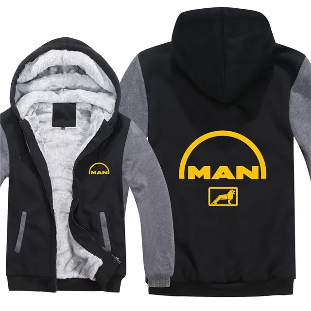 

2023 NEW MAN Truck Hoodies Men Fashion Coat Pullover Wool Liner Jacket MAN Truck Sweatshirts Hoody