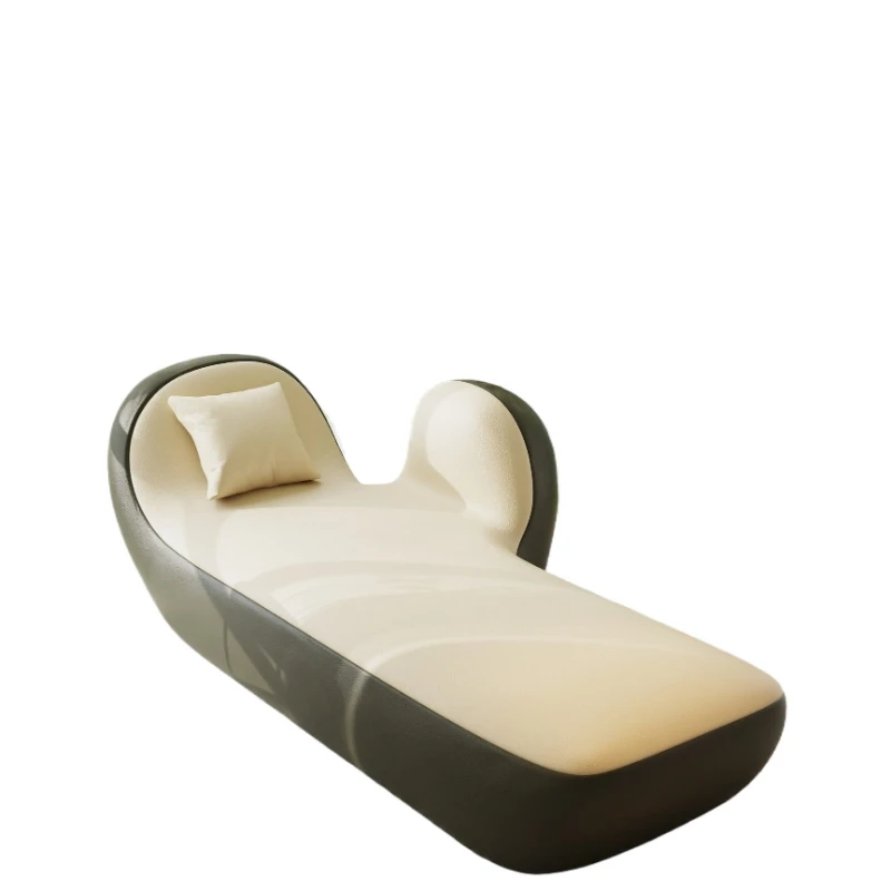 Modern minimalist chaise longue, artistic lounge chair, home chaise longue, living room balcony single sofa