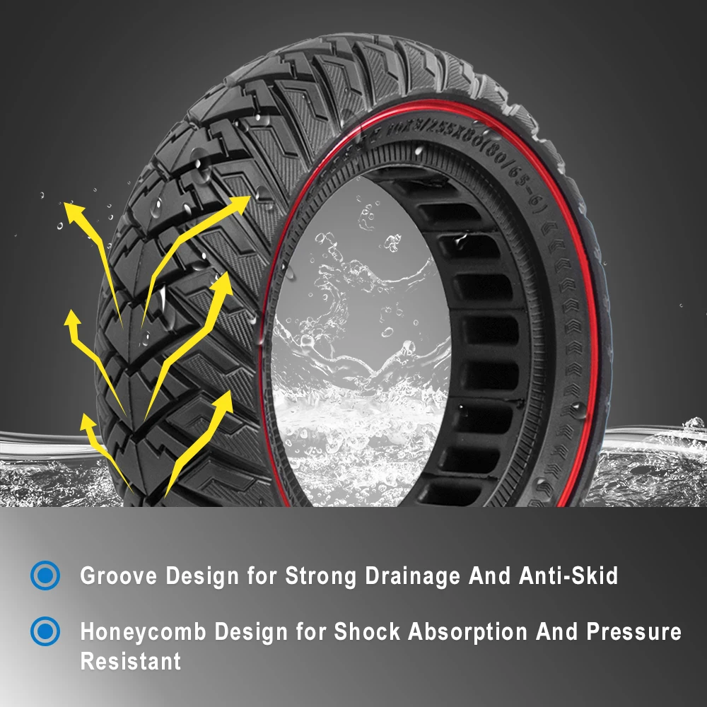 PneuTubeless 255x80-6 | 10x3 | 80/65 [TUOVT] | Pièces 2 Trott
