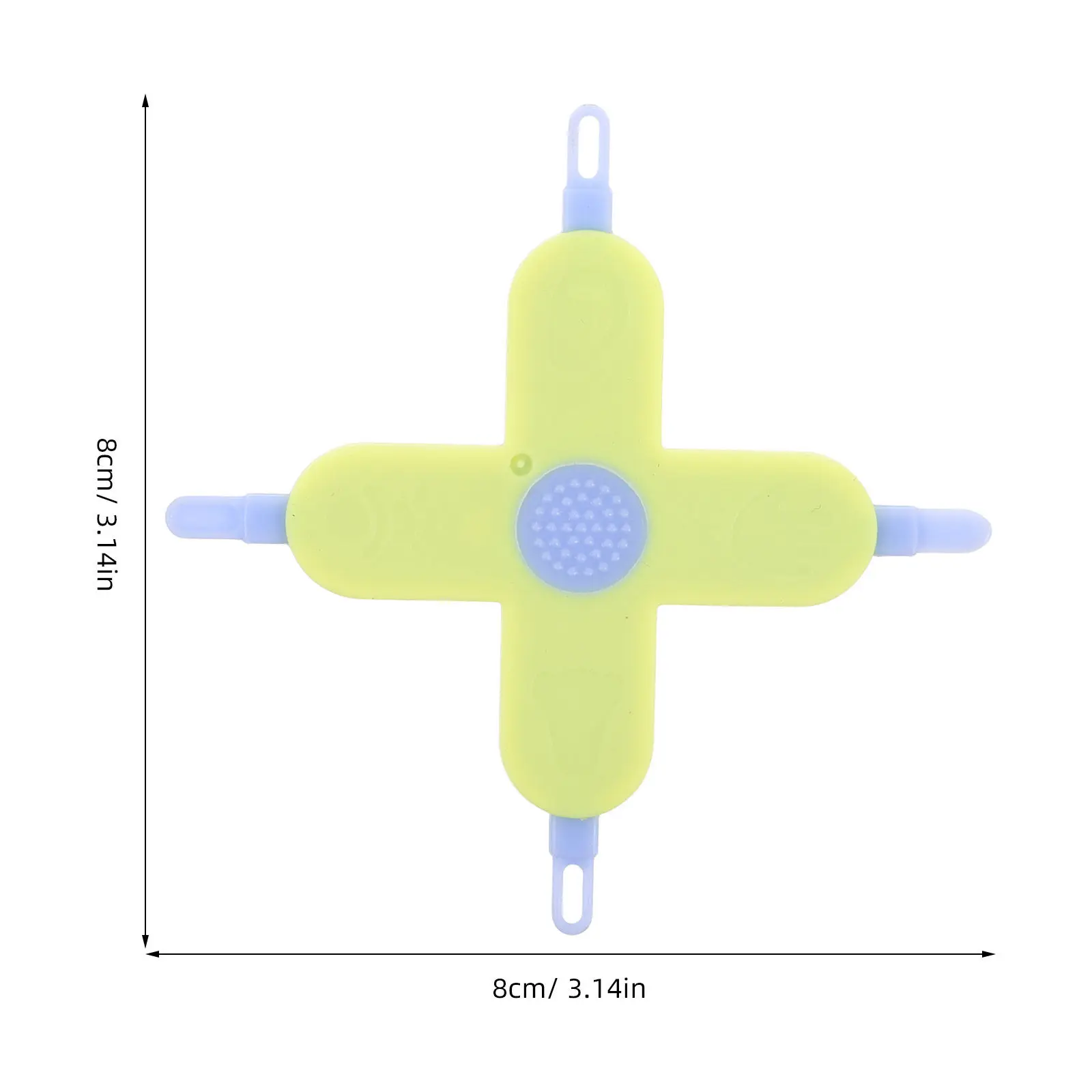 Baby Care Cross Shaped 4in1 Ear Nail Cleaner Safe Wax Removal Infant Tool Irrigation System Mucus Sucker