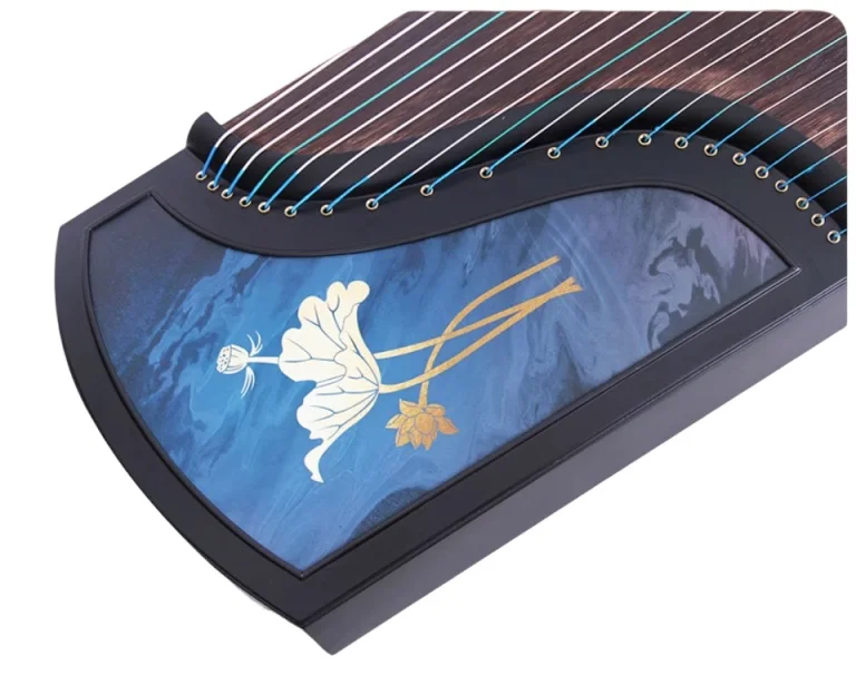 

Guzheng 163cm 21 strings Lotus pattern Chinese string instruments