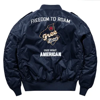 Winter Hip Hop Thick Warm Jacket Men High Quality Military Motorcycle Ma-1 Aviator Pilot Coats Male Baseball Bomber Jacket 4 Winter Hip Hop Thick Warm Jacket Men High Quality Military Motorcycle Ma-1 Aviator Pilot Coats Male Baseball Bomber Jacket 4